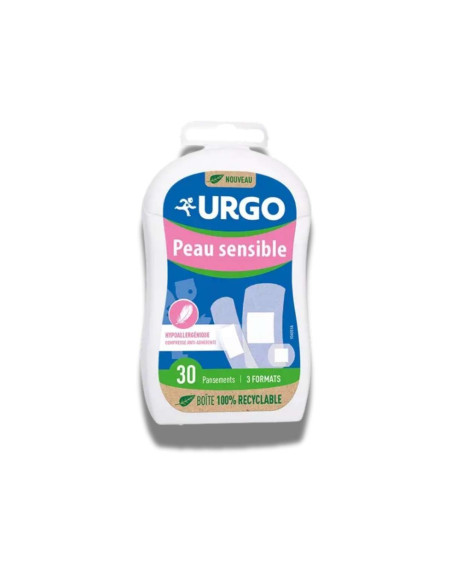 Urgo apósitos piel sensible 30 unidades hipoalergénicos