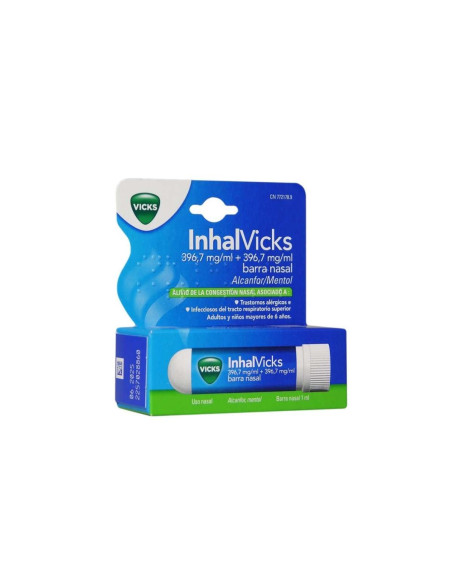 Vicks inhalvicks barra nasal 1ml descongestivo