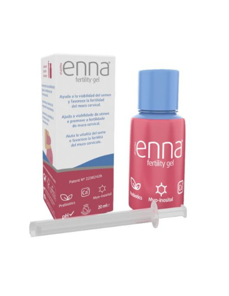 Gel de Fertilidad Enna 20ml. Mejora la concepción naturalmente. Fácil de usar.