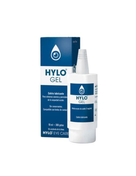 Hylo Gel 10 ml. Ideal para ojos secos: Lubricante ocular efectivo.
