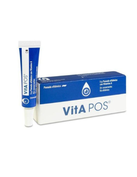 VitA POS 5g. Suplemento esencial para la salud ocular y bienestar general. ¡Pruébalo hoy!