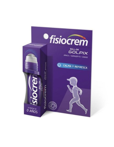 Fisiocrem Roll-On Golpix apto desde 0 años: Alivio natural para todos.