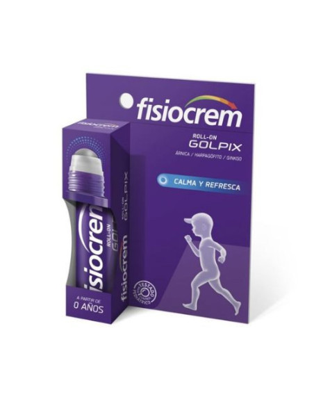 Fisiocrem Roll-On Golpix apto desde 0 años: Alivio natural para todos.