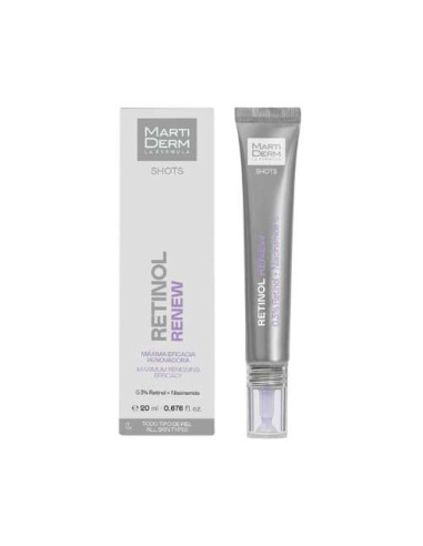 MartiDerm Shots Retinol Renew 20: Sérum concentrado de retinol