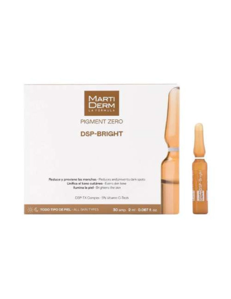 Marti Derm Pigment Zero DSP-Bright 30 amp x 2 ml: Ampollas despigmentantes
