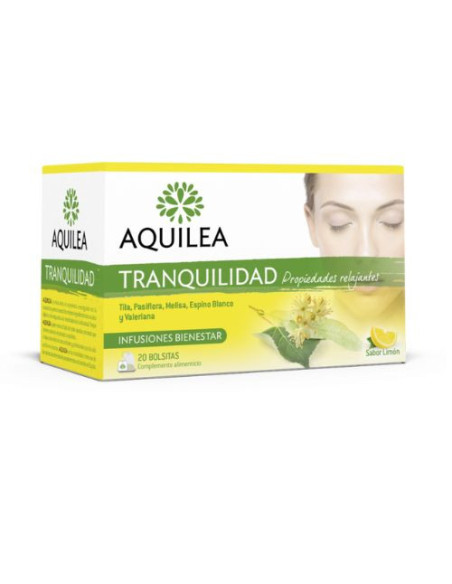 Aquilea Tranquilidad infusión 20 bolsitas: Para relajarse y dormir mejor.