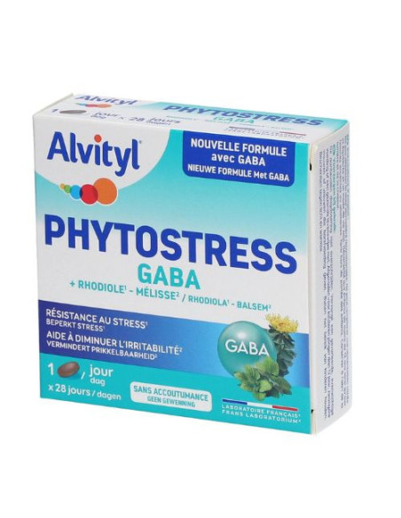 Alvityl Phytostress GABA 28 comprimidos: Para estrés y relajación natural.