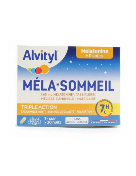 Alvityl Méla-Sommeil 30 cápsulas: Para mejorar tu sueño.