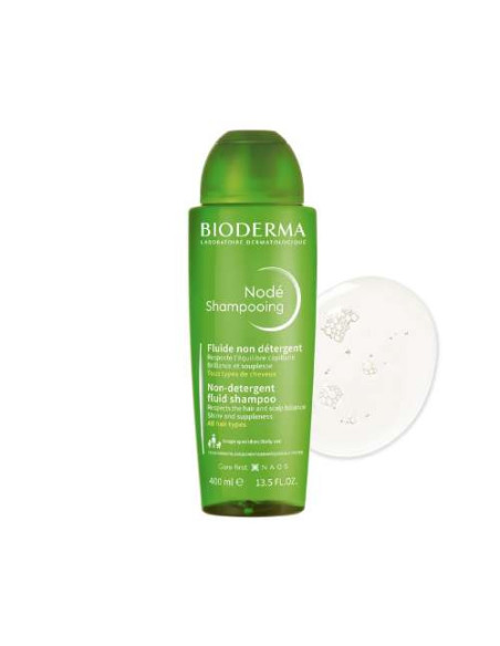 Bioderma Nodé Shampooing Fluide 400ml: Champú fluido para cuero cabelludo sensible