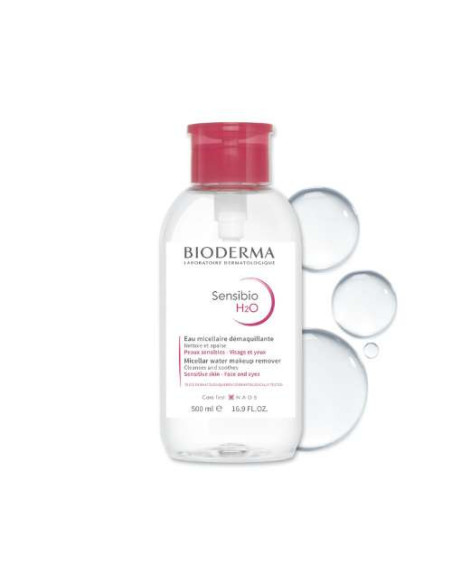 Bioderma Sensibio H2O Micellar Water 500ml: Agua micelar para piel sensible
