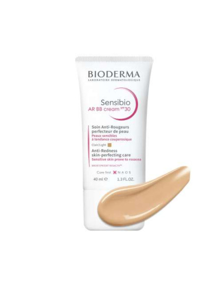 Bioderma Sensibio AR BB Cream SPF 30 40ml: Crema BB con protección solar para piel con rojeces
