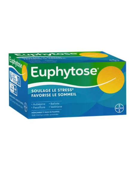 Euphytose 60 comprimidos recubiertos: Reduce el estrés y mejora el sueño.