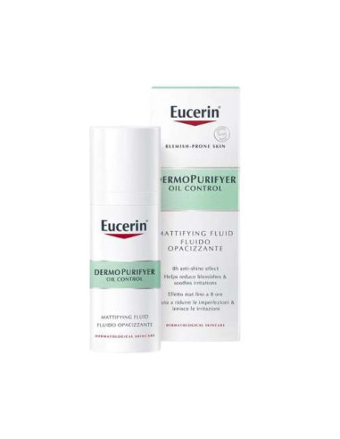 Eucerin DermoPure Oil Control Mattifying Fluid 50ml: Fluido matificante para piel grasa