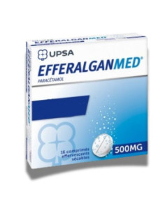 EfferalganMed 500 mg 8 comprimidos efervescentes: Para el dolor y la fiebre.