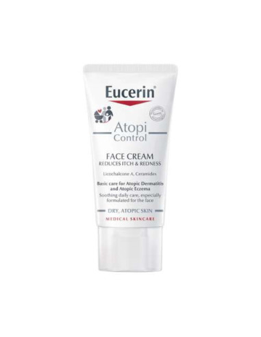 Eucerin AtopiControl Face Cream 50ml: Crema facial para piel atópica