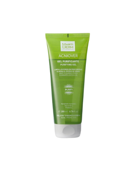Marti Derm Acniover Gel purificante 200ml: Limpieza Profunda para Piel Grasa