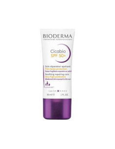 Bioderma Cicabio SPF 50+ 30ml: Crema reparadora con protección solar