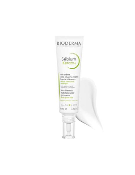 Bioderma Sébium Kerato+ 30ml: Tratamiento queratolítico para piel grasa