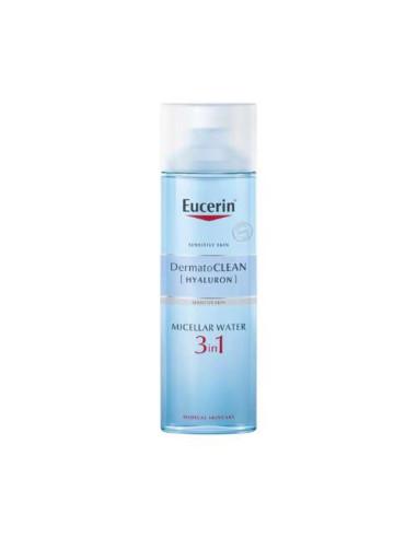 Eucerin DermatoCLEAN [Hyaluron] Micellar Water 3 in 1 200ml: Agua micelar hidratante 3 en 1