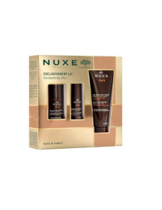 Nuxe Men Set de Cuidado Masculino Exclusivement Lui: Incluye productos esenciales para el cuidado diario