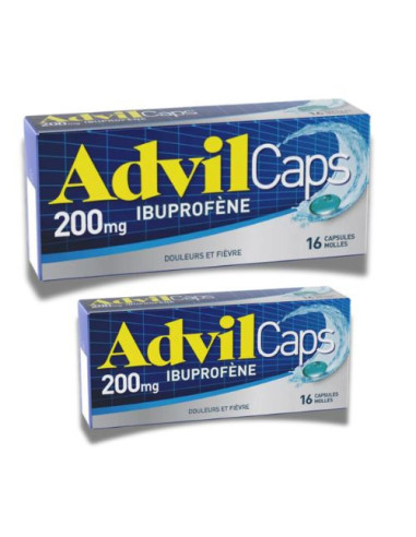 Advil 200mg Ibuprofeno 16 Cápsulas