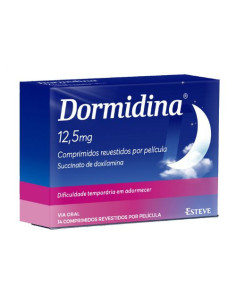 Dormidina 12,5mg (14 Tabletas): Sedante para Insomnio Ocasional