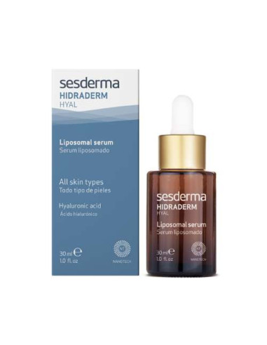 Sesderma Hidraderm Hyal Sérum Liposomal Hidratante 30ml: Hidrata en profundidad y mejora la elasticidad