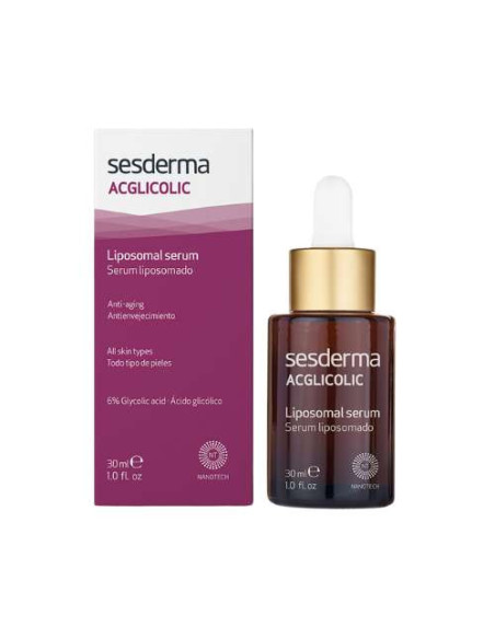 Sesderma Acglicolic Classic Forte Sérum Liposomal Anti-Edad 30ml: Reduce arrugas y mejora la textura de la piel