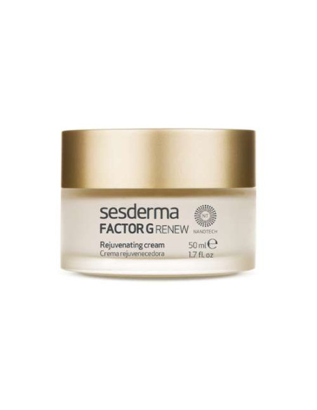 Sesderma Factor G Renew Crema Rejuvenecedora 50ml: Hidrata y revitaliza la piel madura