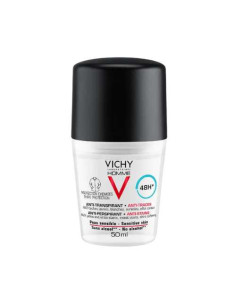 Vichy Homme Antitranspirante Roll-On 48H 50ml: Control eficaz del sudor por 48 horas