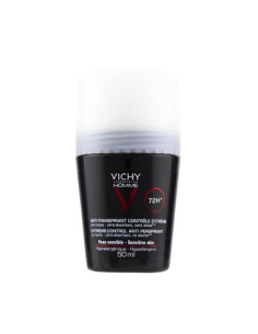 Vichy Homme Antitranspirante Roll-On Control 72H 50ml: Protección avanzada contra la transpiración