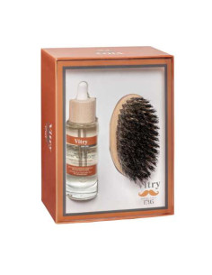 Vitry Aceite para Barba con Cepillo 30ml: Hidrata y suaviza la barba