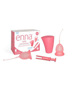 Enna Cycle Talla "L" Con Aplicador: Copa Menstrual Talla L con Aplicador Incluido