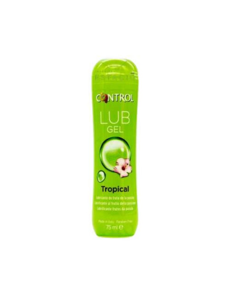 Durex Lubricante Gel Tropical 75ml: Lubricante con Fragancia Tropical