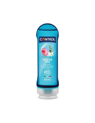 Durex Mediterranean Sea 200ml: Gel de Masaje con Fragancia Refrescante del Mediterráneo