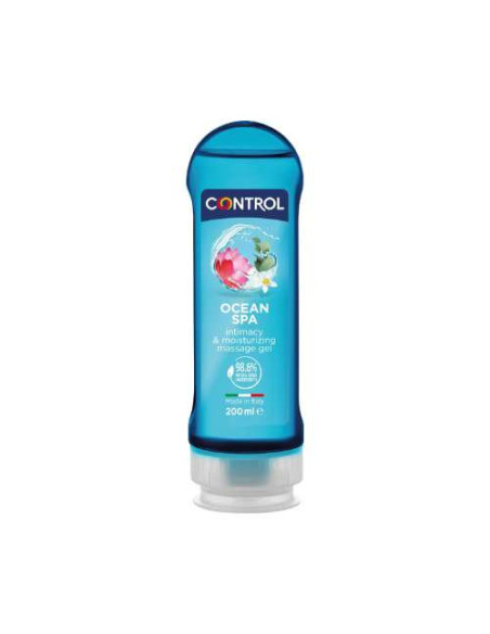 Durex Mediterranean Sea 200ml: Gel de Masaje con Fragancia Refrescante del Mediterráneo