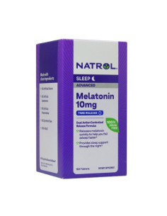 Natrol Melatonina 10 mg 60 tabletaS: Para un descanso reparador.