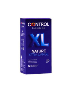 Durex Nature XL 12 Preservativos: Preservativos de Gran Tamaño para Máxima Comodidad
