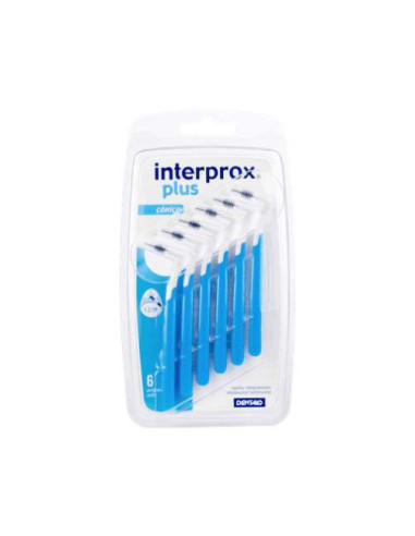 Interprox Plus Cónico 6 Unidades: Cepillos Interdentales Cónicos para Limpieza Profunda