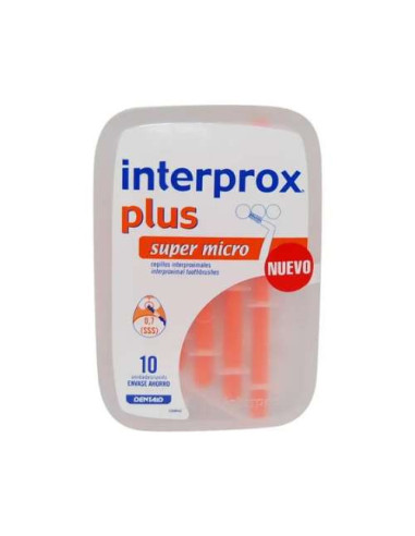 Interprox Plus Supermicro 10 Unidades: Cepillos Interdentales Supermicro para Máxima Precisión