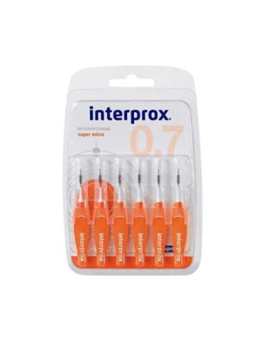 Interprox Super Micro 6 Unidades: Cepillos Interdentales Supermicro para Limpieza Detallada