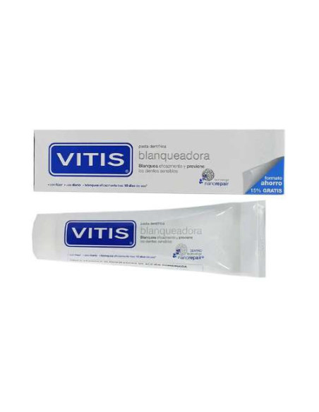 Vitis Pasta Blanqueadora 150ml: Pasta Dental para Blanqueamiento y Cuidado Esmalte