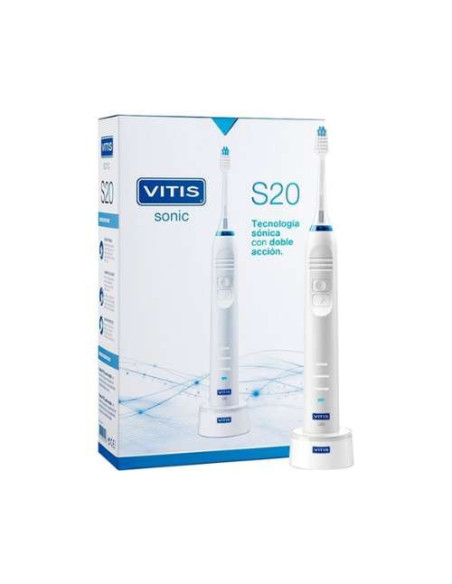 Vitis Sonic S20 Cepillo Eléctrico: Cepillo Eléctrico con Tecnología Sónica para Limpieza y Cuidado Bucal