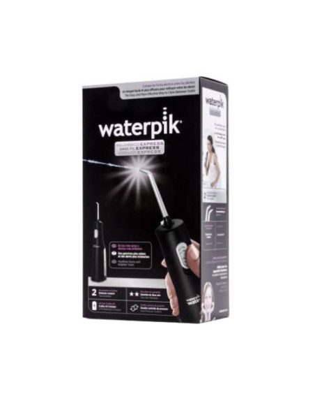 Waterpik Cordless Express WP-02 Black: Irrigador Dental Portátil Recargable en Color Negro