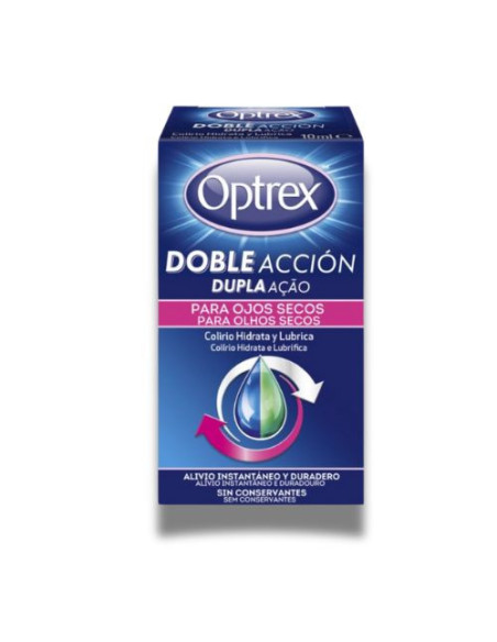 Optrex Doble Acción Colirio 10ml: Alivia el Picor Ocular