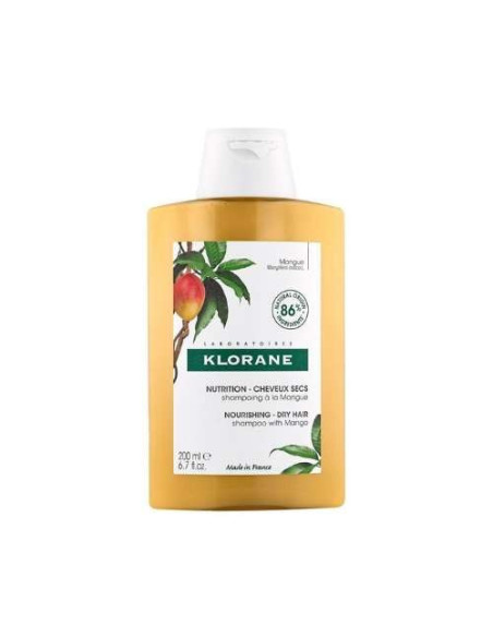 Klorane Acondicionador de Mango 200ml: Nutre y Repara el Cabello Seco