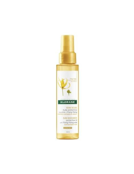 Klorane Aceite de Ylang 100ml: Aceite Nutritivo y Revitalizante para la Piel y el Cabello
