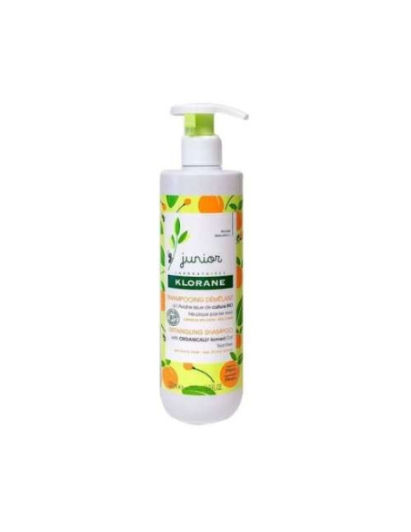 Klorane Junior Champú Desenredante Melocotón 500ml: Champú Suave que Facilita el Desenredado