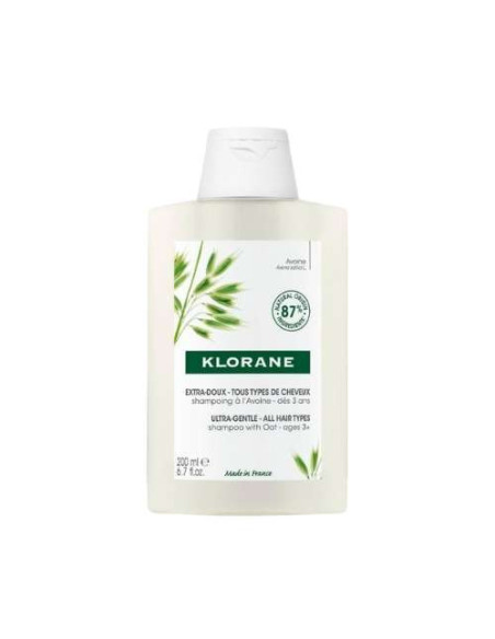 Klorane Leche de Avena 200ml: Leche Capilar para Suavizar y Proteger el Cabello
