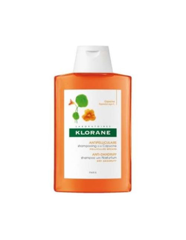 Klorane Champú de Capuchina 200ml: Combate la Caspa y Purifica el Cuero Cabelludo